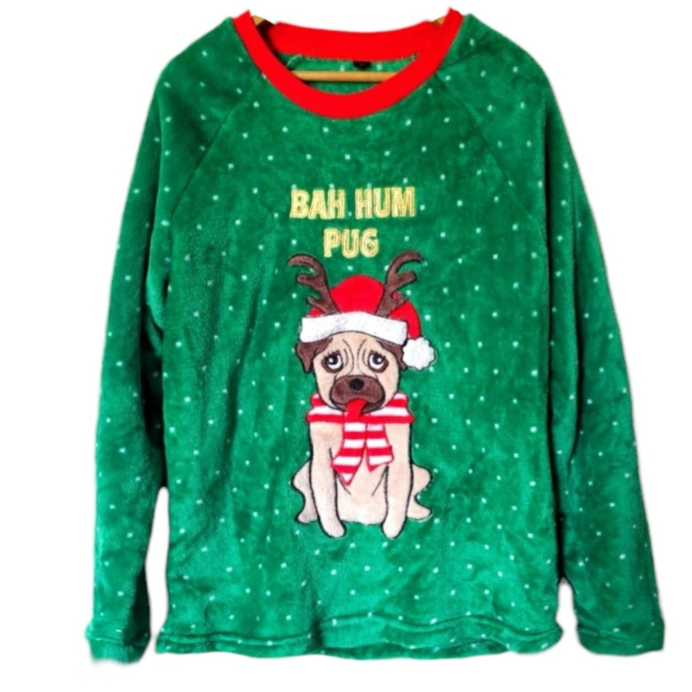 Secret Treasures Sleepwear | Vintage Ugly Christmas Pajama Sweatshirt Pullover